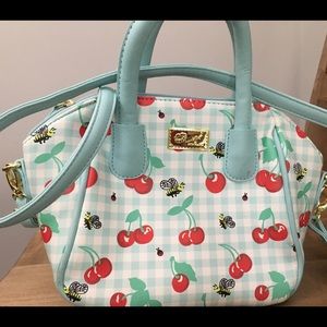 Betsy Johnson Purse with Cherries and bees